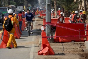 La l�nea 5 del Metrob�s tiene 92% de avance