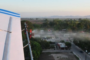 La nebulizacin desde avionetas especiales cubrir los municipios de Angostura, Culiacn y Navolato,