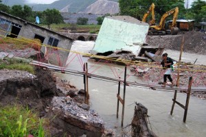Guerrero fue azotado nuevamente por las lluvias, que generaron nuevas inundaciones