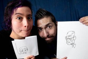 Comics en la red Alejandra y Axur logran que del papel a la computadora sus creaciones circulen por el mundo.