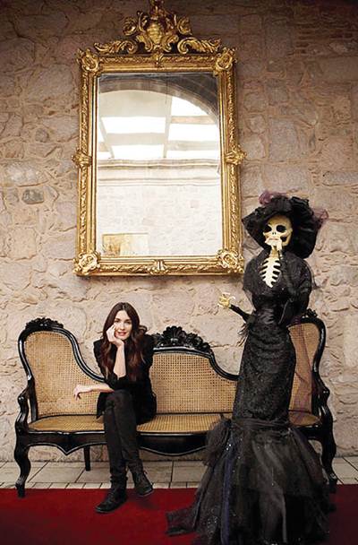 Paz vega exorciza sus miedos Estuvo en el festival Internacional de Cine de Morelia