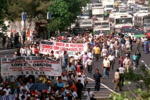 El PVEM quiere evitar que los ciudadanos vivan bajo la zozobra de las constantes marchas.