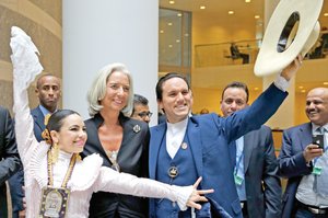 Economa de Mxico, bien anclada: Christine Lagarde