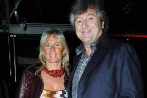 Vittorio Missoni, de 58 aos, hijo mayor del fundador de la casa de moda Missoni, y su esposa Mauriz