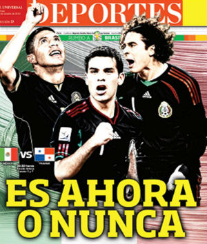 Mxico se juega gran parte del boleto al Mundial esta noche en el Azteca ante Panam; Vctor Manuel 