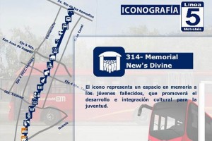 En la imagen se representa a un grupo de personas y unas puertas abiertas