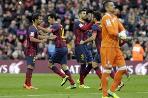 Barcelona no acus� la falta de su estrella y super� sin problemas a Granada.