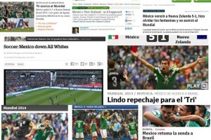 La prensa deportiva internacional resalt el triunfo de Mxico ante Nueva Zelanda.