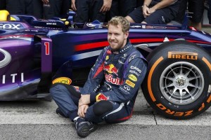 Sebastian Vettel logr 13 victorias de 19 circuitos en este ao