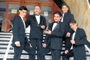 Elenco de la puesta en escena escrita, dirigida y producida por Luis Miguel Valles