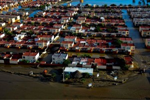 En zonas de Acapulco las inundaciones fueron severas