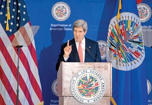 John Kerry declara fin de doctrina Monroe