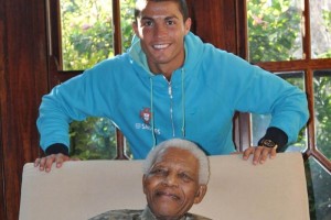 Cristiano Ronaldo pudo convivir en sus ltimos aos a Nelson Mandela