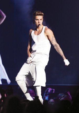 Bieber dej estela de los en Australia