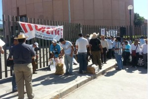 El lder estatal de Morena, Csar Nez Ramos, dijo que el plantn no es para impedir el acceso a lo