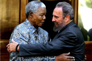 La relacin de Nelson Mandela y Fidel Castro siempre fue cordial, respetuosa y amistosa