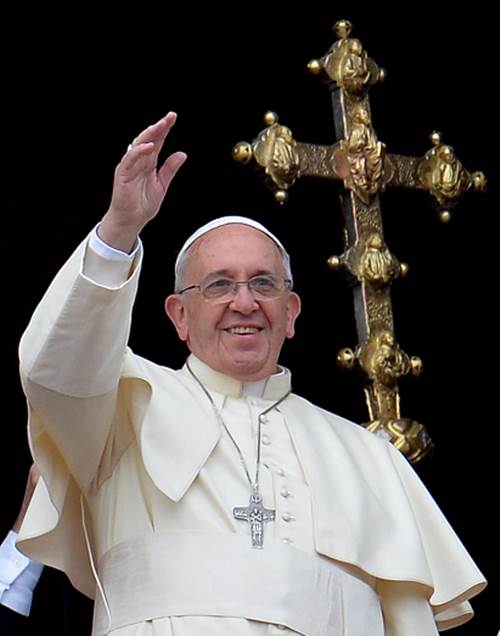 El papa Francisco pidi por todas las zonas afectadas por la guerra