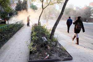 Vecinos, molestos con obras de Polanco Vecinos, molestos con obras de Polanco