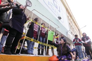 Con ayuno piden liberaci�n de Yakiri