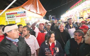 Protestan durante operativo en romera Protestan durante operativo en romera