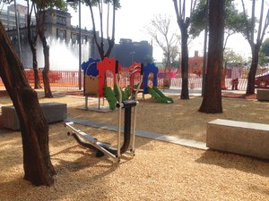 Afinan detalles en parque de bolsillo