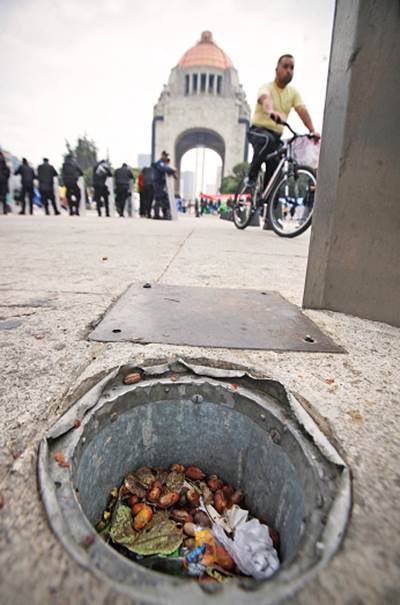 Al rescate de la zona tras plantn de CNTE