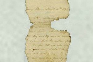 El 25 de febrero de 1846, Lincoln le envi un poema al editor. La respuesta de Johnston, enviada el 
