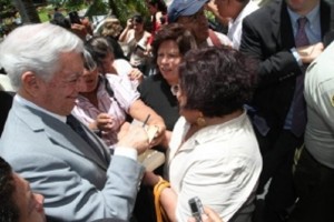 Vargas Llosa se encuentra en Bolivia