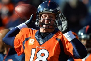 Peyton Manning tiene a los Broncos de Denver a un partido del Super Bowl.