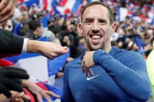 Ribery quiere brillar en la Copa del Mundo.