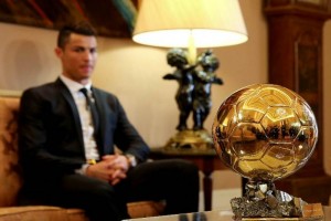 Baln de oro lo obliga a mejorar, Cristiano Ronaldo