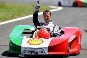 Michael Schumacher no fue mencionado por primera vez en condicin crtica