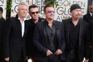 El grupo U2 tambin se da cita en el Beverly Hilton