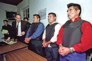 Tres ex paramilitares escuchan el veredicto de la Corte por una masacre cometida  por las PAC en 198