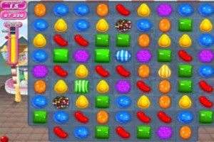 Candy Crush Saga fue el juego gratuito ms descargado para iPhone y iPad en 2013