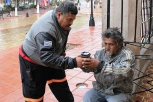 Por las bajas temperaturas, Proteccin Civil de Lerdo, Durango proporciona apoyo a la poblacin