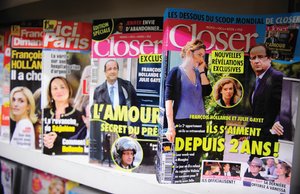 Romance de Hollande con actriz data de 2011, dice revista