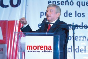 Va Morena por cambio de r�gimen: L�pez Obrador
