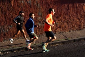 Los senadores Javier Lozano, Ernesto Cordero y Roberto Gil Zuarth captados hoy en las calles de More