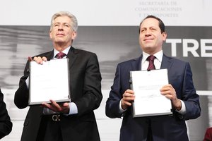 Tren interubano operar� hasta 2017, anuncia la SCT