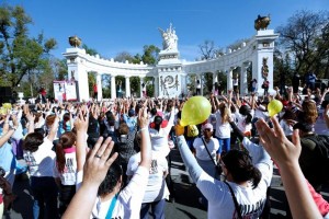 Bailan contra la trata en el Hemiciclo a Jurez La activista tambin habl sobre la Alerta mber, en la cual, la sociedad est encontrando respuesta
