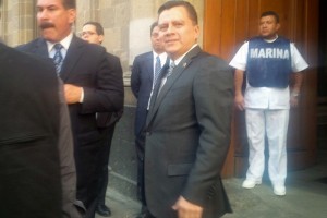 El presidente de la Comisin de Gobierno de la Asamblea Legislativa del DF, Manuel Granados, a su ll