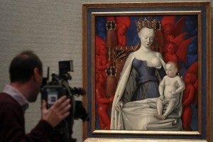 Al referirse a las pinturas que contienen vrgenes, maras o sagradas familias en el Museo del Prado
