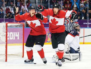 <b>Sochi 2014.</b> Canad elimina a EU en hockey <b>Sochi 2014.</b> Canad elimina a EU en hockey