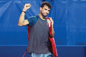 <b>Abierto Mexicano 2014.</b> Dimitrov no defrauda y deja fuera a Baghdatis