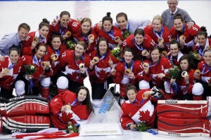 <b>Sochi 2014</B> Canad le gana el oro a EU en hockey femenil Canad mantiene su hegemona en el hockey femenil