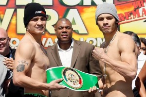 Ch�vez fue ovacionado durante el pesaje previo a la pelea ante Vera.