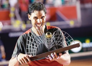 <b> Abierto mexicano 2014. </b>Nadal saborea la victoria en Ro <b> Abierto mexicano 2014. </b>Nadal saborea la victoria en Ro