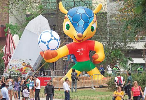 <b>Brasil 2014.</b> Sao Paulo, donde inicia el Mundial