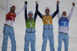 <b>Sochi 2014</B> Noruega gana la combinada por equipos La escuadra noruega se confirma como la mejor en Sochi 2014